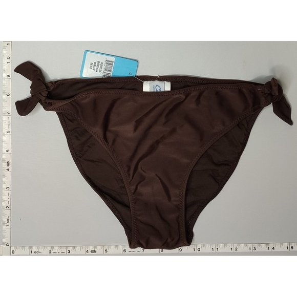 NWT California Waves Medium Brown bikini bottom - Picture 1 of 4